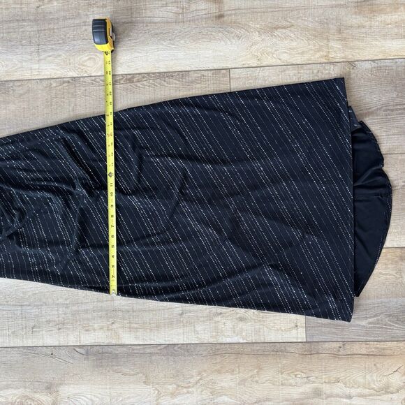 Vintage City Triangles Womens Y2K Babydoll Maxi Dress Size M Hoco Formal Glitter - Picture 12 of 14